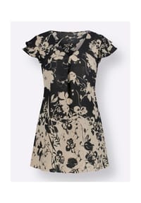 Witt - Bluse - schwarz-elfenbein-bedruckt