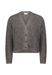 CARTOON - Cardigan mit V-Ausschnitt - Brown/Copper