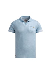 CAMP DAVID - Poloshirt Dune Crusher Kurzarmshirt mit Polokragen - hellblau