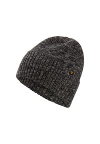 camel active - Beanie aus reiner Baumwolle - Navyblau