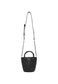 GUESS - Henkeltasche, Steoo-Optik, für Damen - BLABLACK