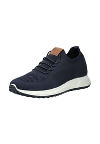 iMAC® - Textil Sneaker - Dunkelblau/Braun