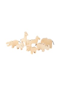 sigikid® - Holztiere 8-tlg. Set Safari ,  für Kinder - 