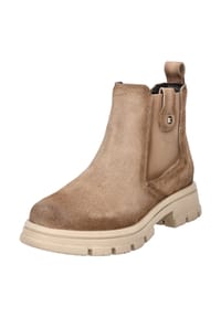 TT BAGATT - Chelsea Boots, Leder, Zuglasche, für Damen - 1414 TAUPE / TAUP