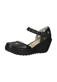 Fly London - Leder Sandalen - Schwarz