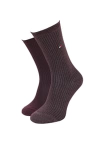 TOMMY HILFIGER - Socken, 2er-Pack, für Damen - 001 BLACK