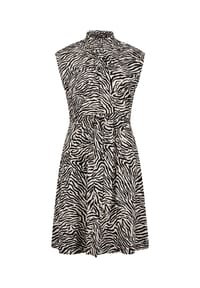 zero - Blusenkleid, tailliert, für Damen - 1891 CREAM/BLACK