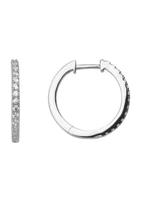 XENOX - Damen Creolen "XS8663", 925er Silber - silber