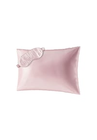 AILORIA - Seidenkissenbezug + Maske BEAUTY SLEEP SET (75x50) - grau