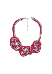 Steuer Modeschmuck - Collierkette Metall - mehrfarbig