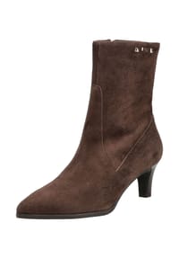 NeroGiardini - Veloursleder Stiefelette - Dunkelbraun