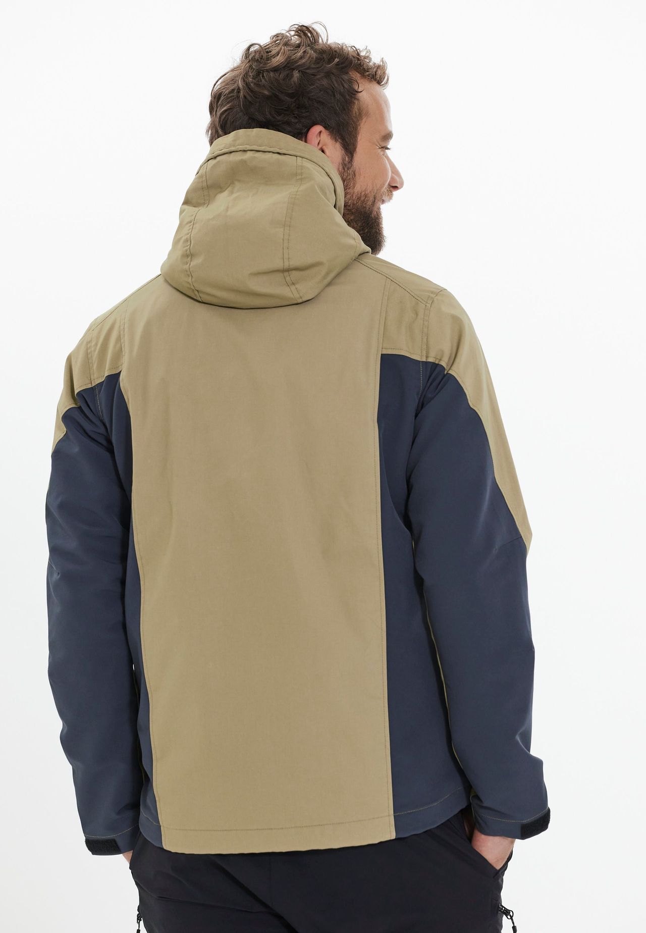 Sport Sportbekleidung WHISTLER Funktionsjacke ELDON M Jacket aus atmungsaktivem Baumwoll-Polyester-Mix