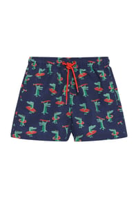 MANGUUN - Badeshorts, Tunnelzug, für Kinder - 1 CRAB AOP