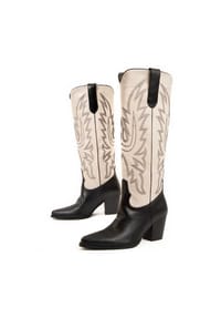 NYREX - Absatzstiefel Vaquera Weiss - weiß