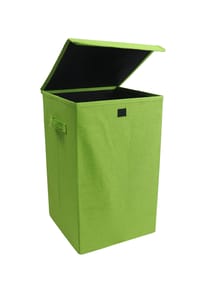 VCM. Wäschekorb | Stoff Wäschebox | Wäschetruhe | Maße ca. H. 50 x B. 30 x T. 30 cm | Stoffbox mit Deckel - Dreso M - VCM Dreso - Anthrazit