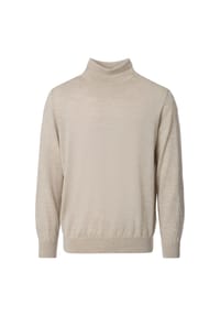 VENTI - Herren Rollkragenpullover uni - Dunkelgrau