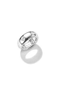 Thomas Sabo - Ring mit weißen Zirkoniasteinen Bold Elegance - silberfarben, weiß