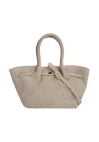 forty° - Handtasche Echt Leder, Made In Italy - beige