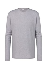 mey - Schlafanzug Oberteil Relax - Light Grey Melange