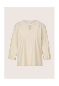 MADELEINE - Elegante Schlupfbluse mit V-Ausschnitt - perlweiß