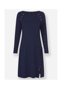 heine - Strickkleid - marine