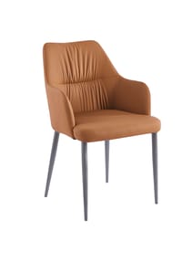 Kayoom - Stuhl Merit 125 2er-Set in camel - camel
