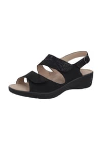 solidus - Komfort Sandalen für Damen - schwarz