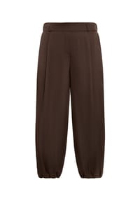 Vera Mont - Schlupfhose mit Gummizug - rostbraun