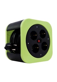 REV RITTER - Kabelbox "S-Box", 4 Steckdosen, 10 m, für innen - 