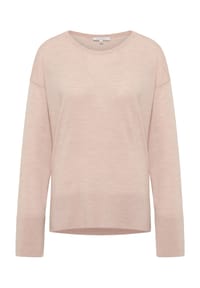 ETERNA - Strickpullover mit Rundhals - beige