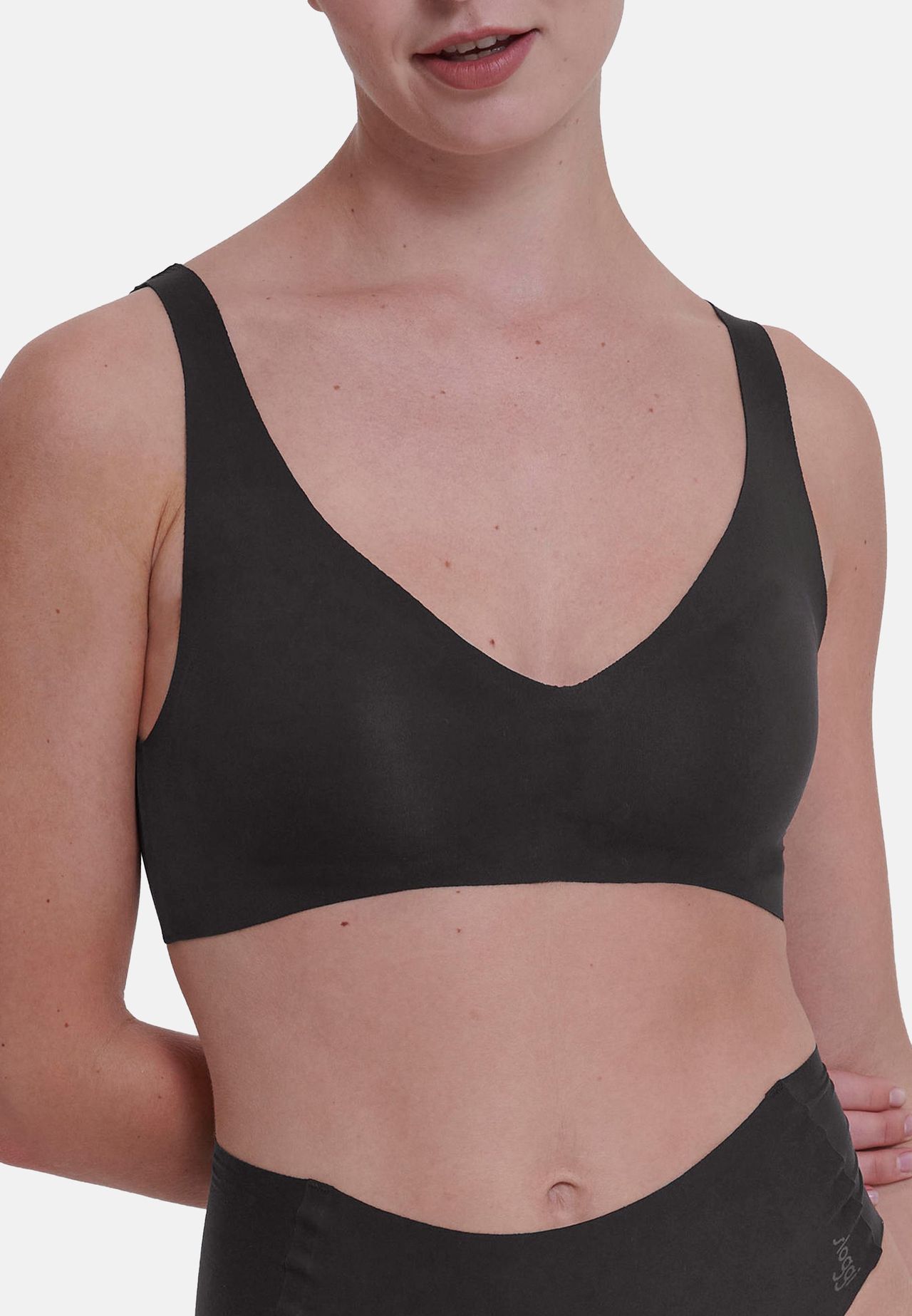Sloggi Zero Feel 2.0 Soft Bralette, BüGellos, Atmungsaktiv, FüR Damen, Schwarz, S