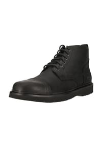 CLARKS® - Schnürboots Weltridge Zip mit Zehenkappe - 1216 Black Leather