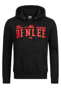 BENLEE™ - Herren Kapuzensweatshirt normale Passform STRONGHURST - Black/Red