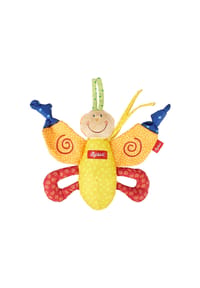 sigikid® - Aktiv-Greifling Schmetterling PlayQ ,  für Babys und Kleinkinder - 