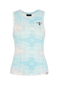 CHIEMSEE - Tank Top aus feiner Baumwollrippe - 10 White