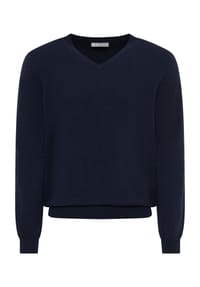 GALERIA - Kaschmirpullover, V-Ausschnitt, für Herren - ANTHRAZIT