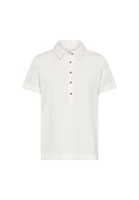 camel active - Poloshirt mit Knopfleiste - Braun