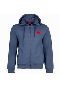 HUGO - Herren Sweatjacke - Daple212 - Zipper, Hoodie, Baumwoll-Terry - Beige (Open Beige 285)