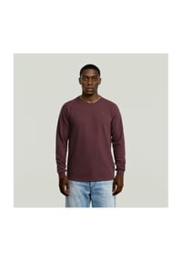 G-STAR RAW - Langarmshirt, Rippbündchen, für Herren - 1260  GS GREY