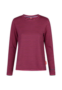 salzhaut - Longsleeve VOSS - Navy-Beetroot