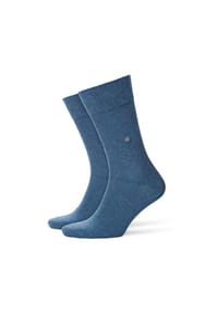 Burlington - Everyday Socken, 2er-Pack, Rippbündchen, für Herren - 6660 LIGHT DENIM