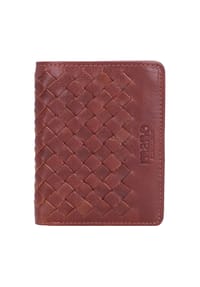 mano Don Luca - Don Luca Kreditkartenetui Leder 8 cm - cognac