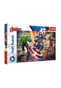 Trefl - Maxi Puzzle Avengers, Marvel, Kinderpuzzle, 24 Teile, 60 x 40 cm - 