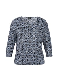 VIA APPIA -DUE- - T-Shirt Große Größen - indigo multicolor