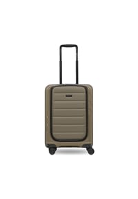 REDOLZ Essentials 17 - Essentials 17 4-Rollen Kabinentrolley 55 cm Soft-Pocket Laptopfach - black