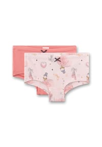 Sanetta - Hipster, 2er-Pack, für Kinder - 38134 ROSA