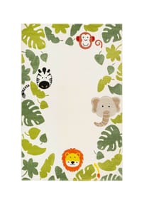 ESPRIT - Kinderteppich E-Safari - Safari-Abenteuer mit Tiermotiven - beige