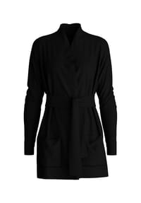 CALIDA - Damen Strickjacke aus Schurwolle The Cosy Collection - cosy grey melé