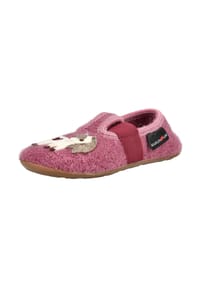HAFLINGER - Wolle Hausschuhe EVEREST UNICORN - Rose