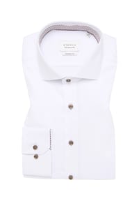 ETERNA - Businesshemd, Modern Fit, Langarm, Haifisch-Kragen, für Herren - 00 WEISS